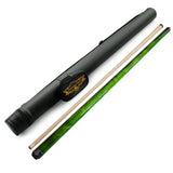 Champion ST14 Green Pool Cue Stick No wrap , A white or Black Pool Case, Champion Glove