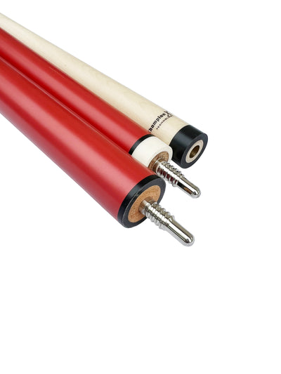 2023 Champion Eros Series Jump and break cue -----Model:TF1 Red Jump and break Cue, Cuetec Glove, 58",13 mm