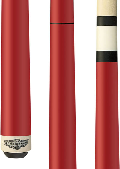 2023 Champion Eros Series Jump and break cue -----Model:TF1 Red Jump and break Cue, Champion Glove, 58",13 mm