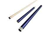 Combo deal ! Champion ST10 Purple pool cue and Jump and break cue, Pro taper,2X2 Cue Case, two Champion Gloves