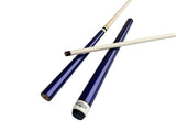 Combo deal ! Champion ST10 Purple pool cue and Jump and break cue, Pro taper,2X2 Cue Case, two Champion Gloves