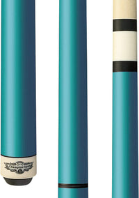 2023 Champion Eros Series Jump and break cue -----Model:TF5 Turquoise Jump and break Cue, Cuetec Glove, 58",13 mm