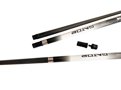 White Spider Carbon Fiber Billiard Cue Stick 12.5mm Tip size, A black hard case, A Champion glove, Model: CK-WT