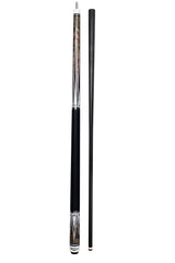 Gator X5-7 Carbon Fiber 12.4mm Uni-Loc Pool Cue + Hard Case, Joint Protectors, and Playing Glove