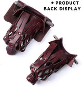 Champion Genuine Leather Pockets for Pool Table/Billiard Table (Set of 6), Model: AKL-11 , Color: Mahogany Brown