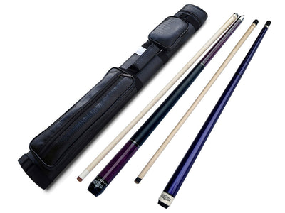 Combo deal ! Champion Constellation CN6 pool cue and Jump and break cue, Pro taper,2X2 Cue Case, two Champion Gloves