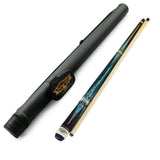 Champion constellation series pool cue-Model No:  CN-2, 56 inches long, Tip size: 11.75mm, 12.5mm or 13mm, 5/16 x 18 Joint with joint protectors, White case or Black Case
