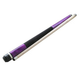 Champion ST8 Purple Pool Cue Stick ,Black/White/Purple Hard Pool case, Champion Glove