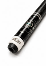 Gator 9-A3  Carbon Fiber 12.4mm Uni-Loc Pool Cue + Hard Case, Joint Protectors, and Playing Glove