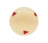 Champion 2-1/4" Billiard Arcos Training Pool Cue Ball with Red Triangles