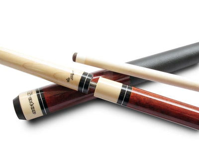 Combo deal! Champion Wine pool cue 11.75mm, ST Grey cue 13mm, 2X3 Case set