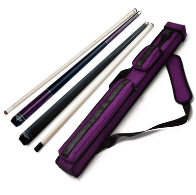 Combo deal! Champion constellation pool cue, Jump and break cue, 2X2 purple Case