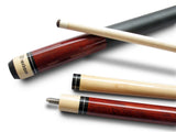 Combo deal! Champion Wine pool cue 11.75mm, ST Grey cue 13mm, 2X3 Case set