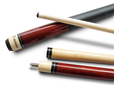 Combo deal! Champion Wine pool cue 11.75mm, ST Grey cue 13mm, 2X3 Case set