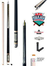 Combo deal !Champion Putere Pool Stick and ST cue, Pro taper, 12.5mm, 2X2 case