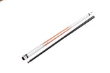 Gator S7-12  Carbon Fiber 12.4mm Uni-Loc Pool Cue + Hard Case, Joint Protectors, and Playing Glove