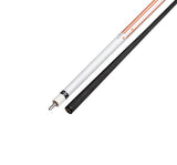 Gator S7-12  Carbon Fiber 12.4mm Uni-Loc Pool Cue + Hard Case, Joint Protectors, and Playing Glove