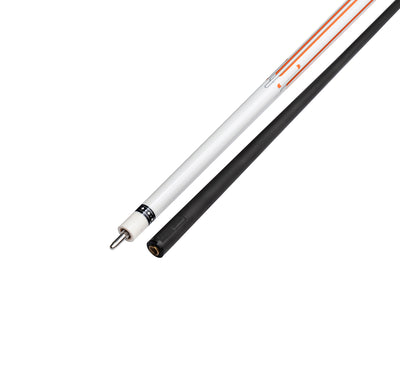 Gator S7-12  Carbon Fiber 12.4mm Uni-Loc Pool Cue + Hard Case, Joint Protectors, and Playing Glove