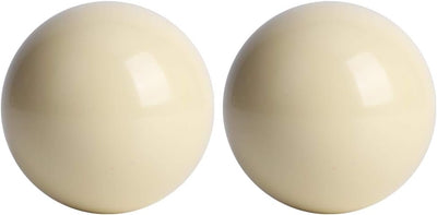 Champion 2-1/4" Professional Billiard Pool Cue Balls, White Cue Ball, Set of one or  two ball, or