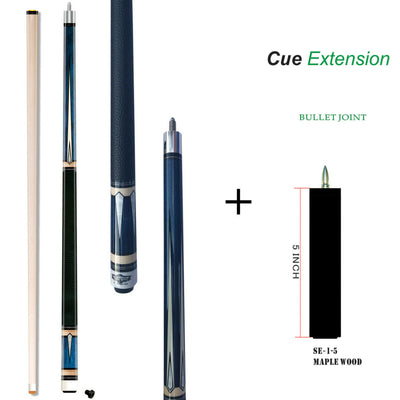Champion LPC2 Pool Cue Stick 5/16 x 18 Joint,Low-Deflection Shaft,Pro Taper,58 inches or 60 inches long