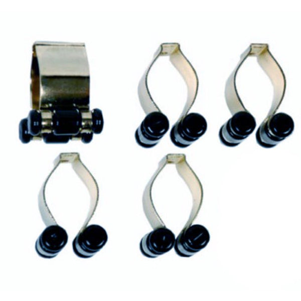 5x Metal Cue Rack Hangers For Billiards Cue Sticks