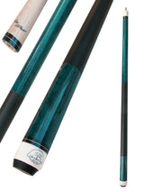 Champion ST Teal Pool Cue Stick, Cuetec Glove,Two Black layer tips