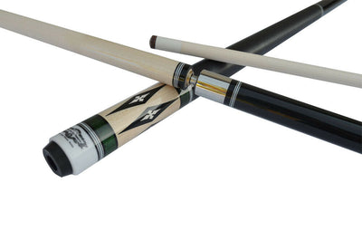 Champion Lost pieces Series Noroc Pool Cue Stick, White or Black Hard Case,Pro Taper Shaft, Uniloc Joint, Model: LPC504-U