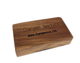 New Champion Wooden Gator Shaper Grip tip Tool For Billiard Cue Stick, Rectangle, Retail: $24.53