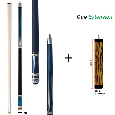 Champion LPC2 Pool Cue Stick 5/16 x 18 Joint,Low-Deflection Shaft,Pro Taper,58 inches or 60 inches long