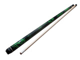 Champion Green Dragon Pool Cue Stick, Billiard Glove - Predator 314 Taper ,Tip size: 12mm,12.5mm, 13 mm