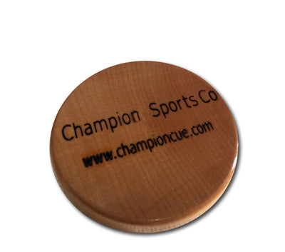 New Champion Wooden Gator Shaper Grip tip Tool For Billiard Cue Stick, Rectangle, Retail: $24.53
