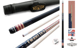 Champion GA1 Gator Pool Cue Stick, 314 Taper, 5/6x 18,  Black or white case