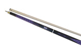 Champion Purple Spider Billiards Pool Cue Stick (12mm), Purple Case, Cuetec or Champion Glove