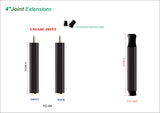 New Champion Weighted Pool Cue Extension Uniloc Joint, 4or 5 inch long