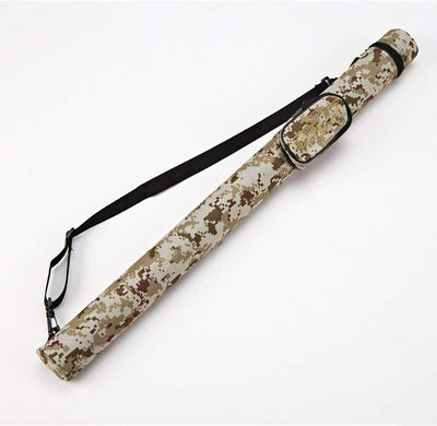 Champion 1x1 Hard Pool Cue Billiard Stick Camo Carrying Case 1B1S Nylon Case