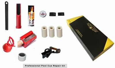 50% Off! Pool Cue Tip Repair Accessory Kit, 3 Tips ,3 Ferrules,Tip Clam