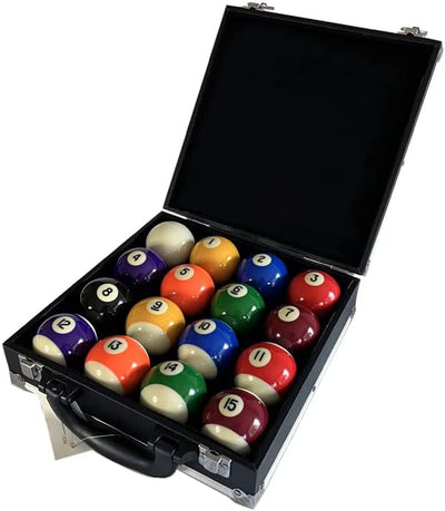 Champion Pool Balls Carrying Case, Nylon or Aluminum Travel Holder for One Set of Billiard Balls