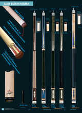 2021 Champion LPC2 Pool Cue Stick,Black or White Hard Case,Pro Taper shaft,58 inches or 60 inches long