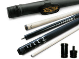 Champion Batman ST15 Pool Cue Stick-13mm , White or black Cue case, Cuetec Pool Glove