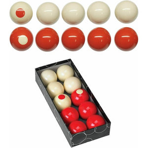 Champion 2-1/8" Regulation Size Bumper Pool Balls 10 Billiard Ball Set