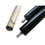 Champion Green Spider Billiard Pool Cue, Black Nemesis break cue, 2X2 Black Case