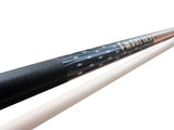 Champion GA1 Gator Pool Cue Stick, 314 Taper, 5/6x 18,  Black or white case