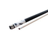 Champion White Dragon Pool Cue Stick with Uniloc Joint, Low Deflection Shaft