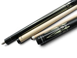 Champion Spider Green Pool Cue Stick, ST-9 Breaking cue, 2X2 Black Case, 2 Glove (18 oz - 21 oz)