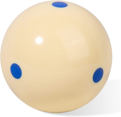 Champion 2-1/4" Billiard Practice Training Pool Cue Ball (6 Blue dot), buy 2 get 1 free