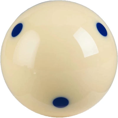 Champion 2-1/4" Billiard Practice Training Pool Cue Ball (6 Blue dot), buy 2 get 1 free