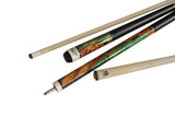 Champion constellation series pool cue-Model No: Model No: CN-4, 56 inches long, Tip size: 11.75mm, 12.5mm,12.75mm or 13mm, Uniloc Joint with joint protectors, White case or Black Case