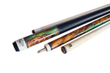 Champion constellation series pool cue-Model No: Model No: CN-4, 56 inches long, Tip size: 11.75mm, 12.5mm,12.75mm or 13mm, Uniloc Joint with joint protectors, White case or Black Case