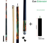 Champion constellation series pool cue-Model No: Model No: CN-4, 56 inches long, Tip size: 11.75mm, 12.5mm,12.75mm or 13mm, Uniloc Joint with joint protectors, White case or Black Case