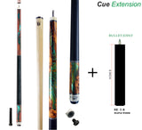 Champion constellation series pool cue-Model No: Model No: CN-4, 56 inches long, Tip size: 11.75mm, 12.5mm,12.75mm or 13mm, Uniloc Joint with joint protectors, White case or Black Case
